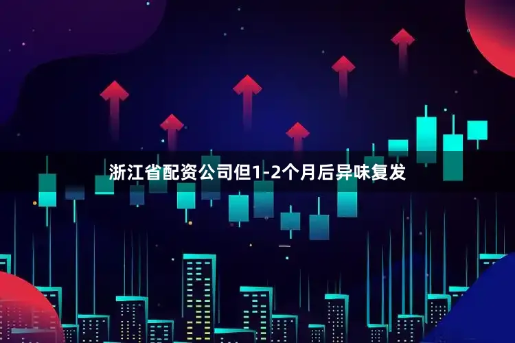 浙江省配资公司但1-2个月后异味复发